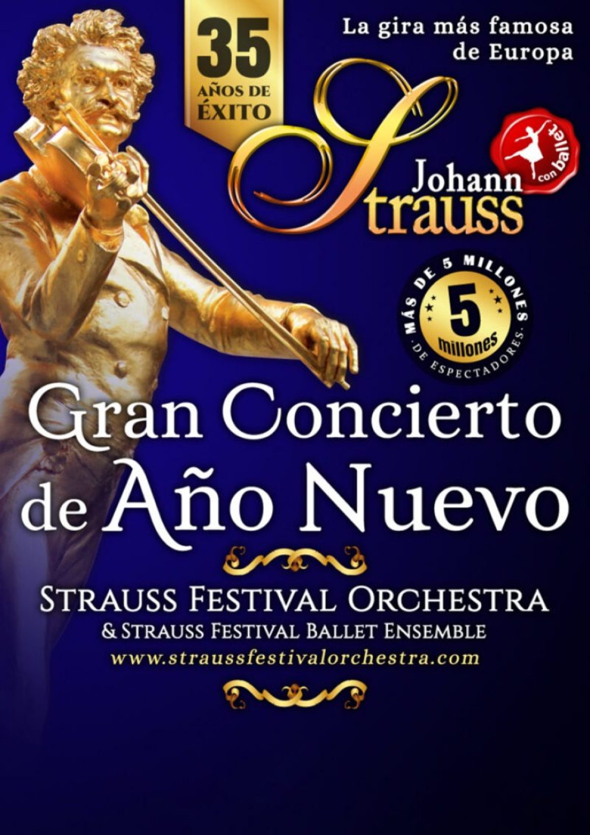 Gran Concierto de Año Nuevo - Strauss Festival Orchestra