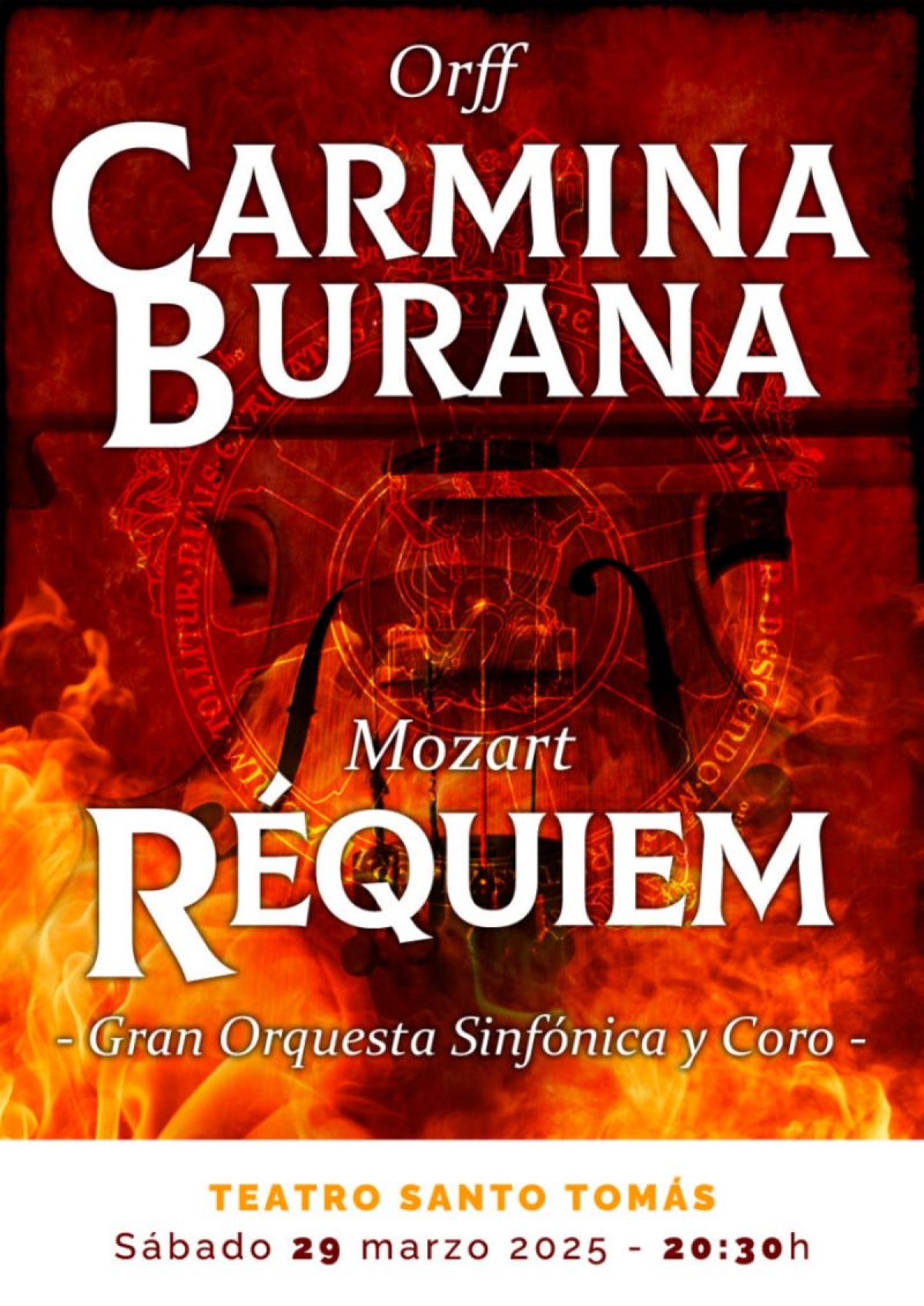 Carmina Burana y Réquiem