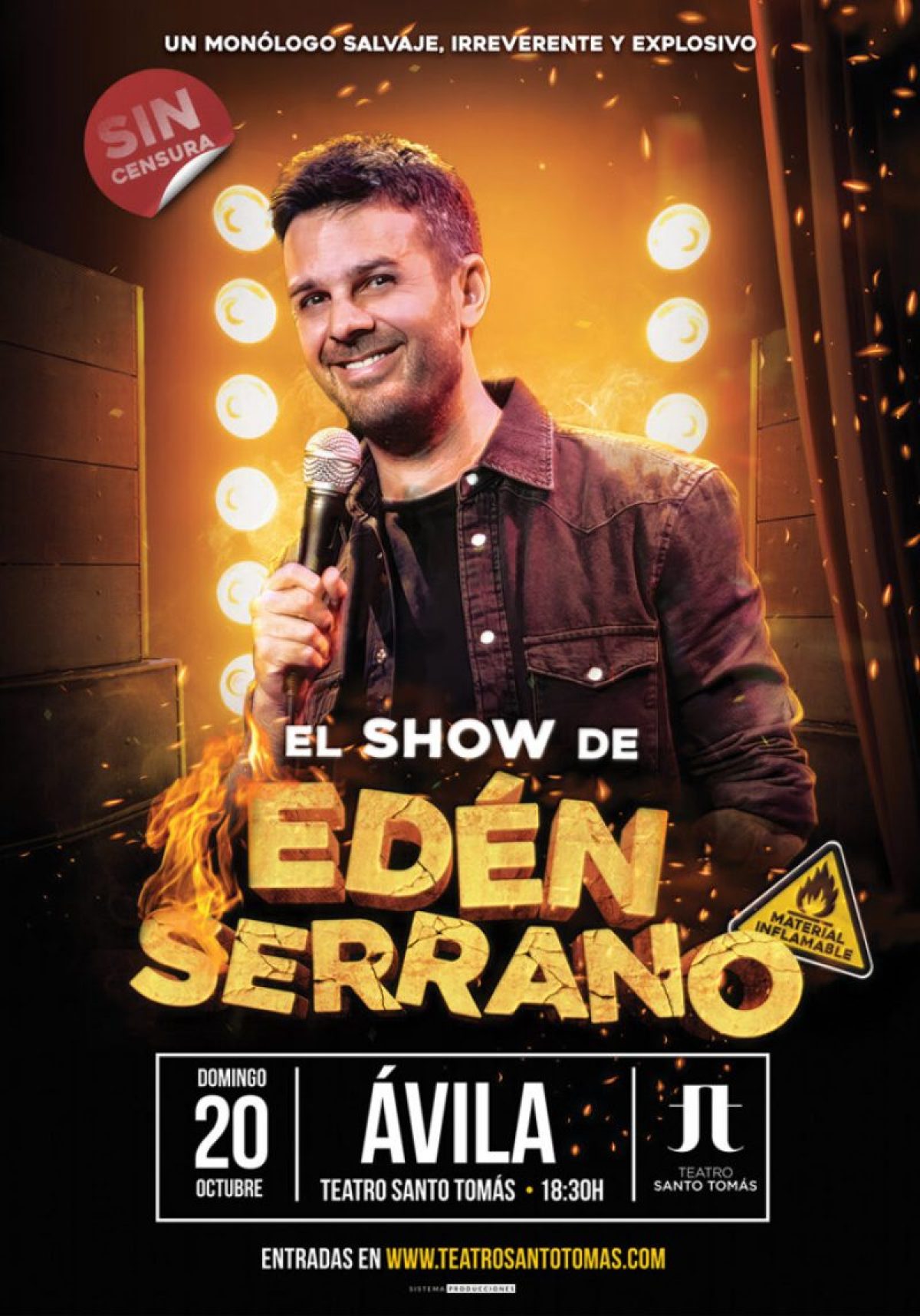 El show de Edén Serrano