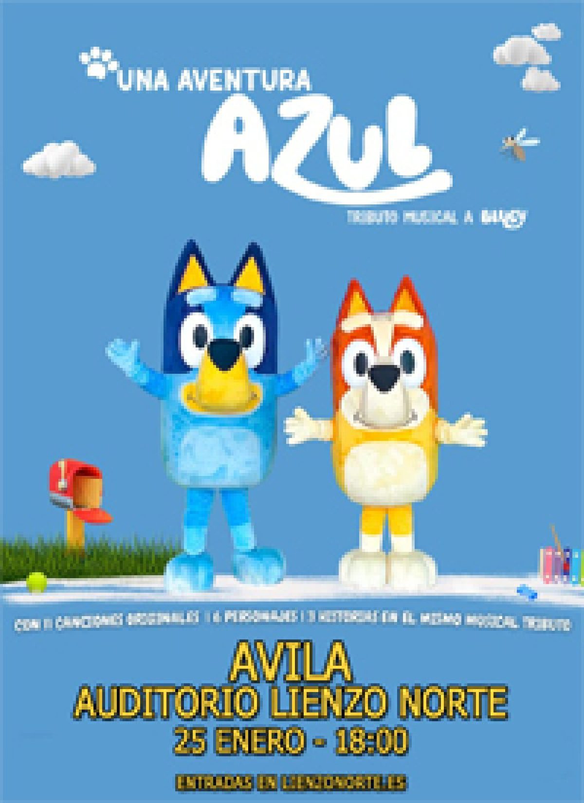 UNA AVENTURA AZUL -  MUSICAL TRIBUTO A  BLUEY